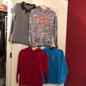 Boys hoody’s and fleece pullover